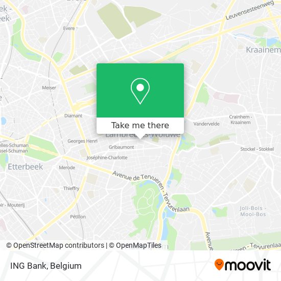 ING Bank map