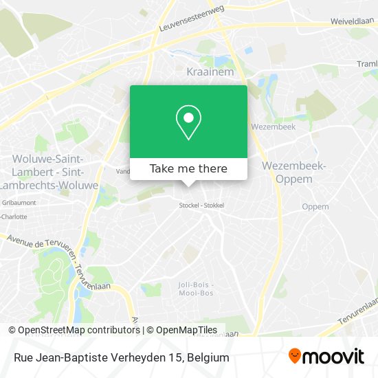 Rue Jean-Baptiste Verheyden 15 map