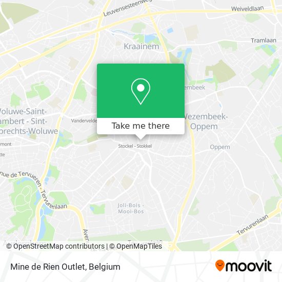 Mine de Rien Outlet map