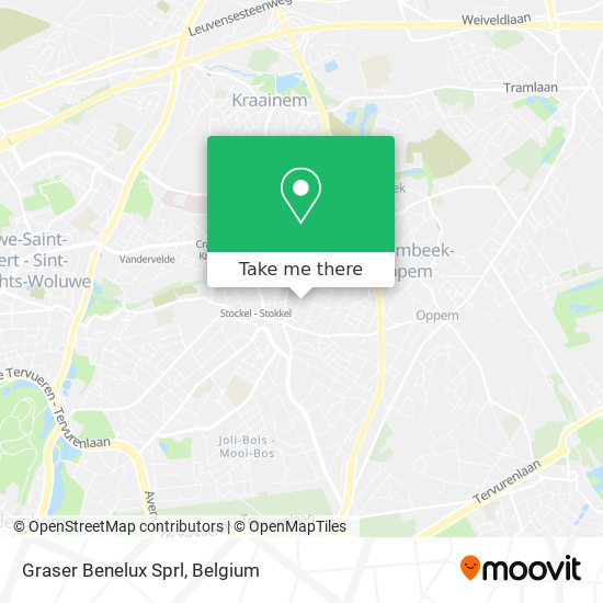 Graser Benelux Sprl map