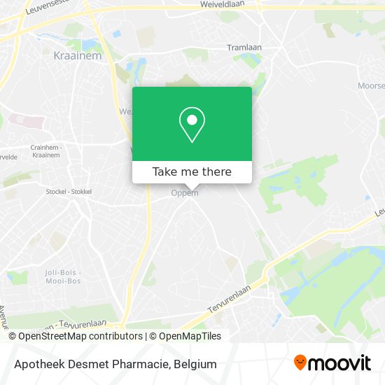 Apotheek Desmet Pharmacie plan