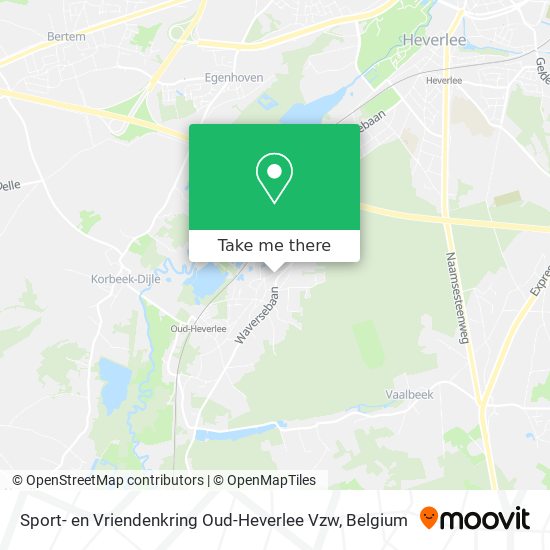 Sport- en Vriendenkring Oud-Heverlee Vzw map