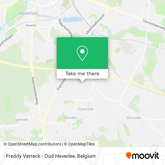 Freddy Verreck - Oud-Heverlee map
