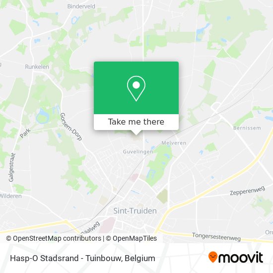 Hasp-O Stadsrand - Tuinbouw map