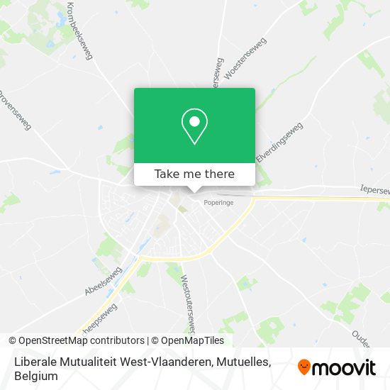 Liberale Mutualiteit West-Vlaanderen, Mutuelles map