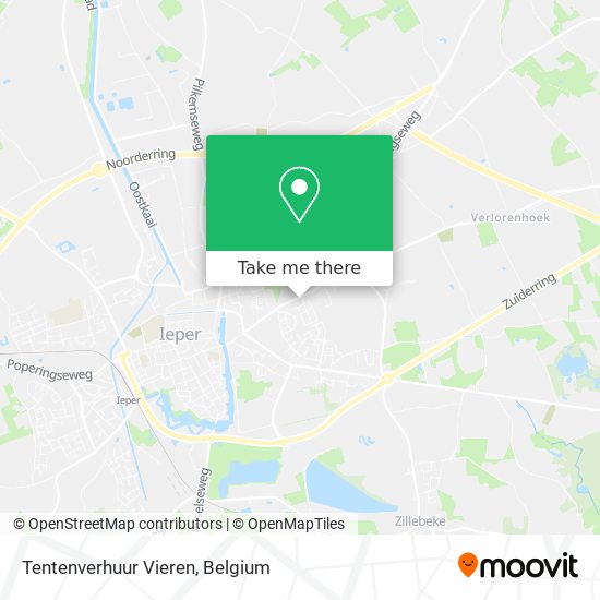 Tentenverhuur Vieren plan