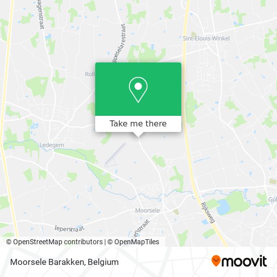 Moorsele Barakken plan
