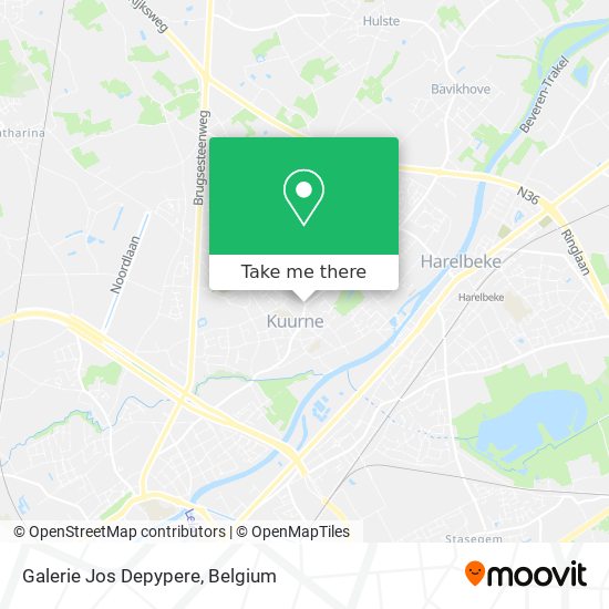 Galerie Jos Depypere map