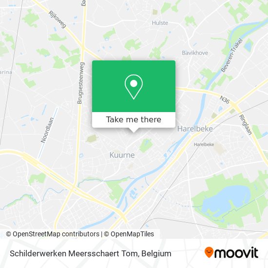 Schilderwerken Meersschaert Tom map