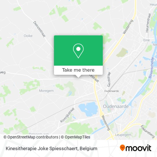 Kinesitherapie Joke Spiesschaert map