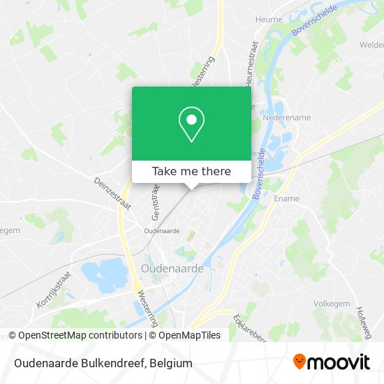 Oudenaarde Bulkendreef plan