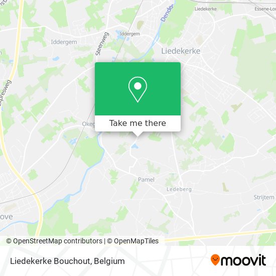 Liedekerke Bouchout map