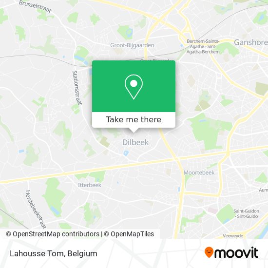 Lahousse Tom map