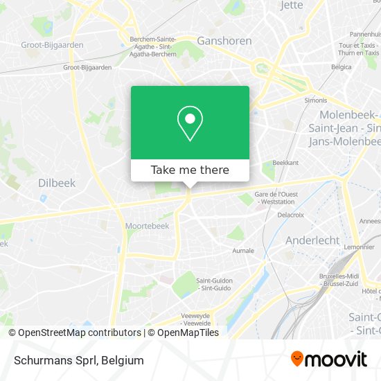 Schurmans Sprl map