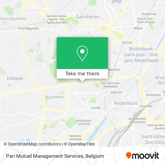 Pari Mutuel Management Services map