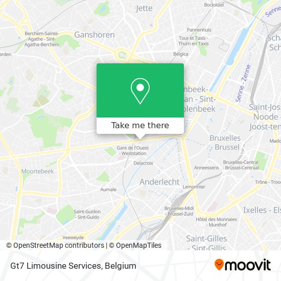 Gt7 Limousine Services map