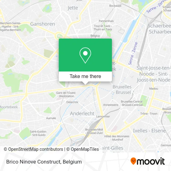 Brico Ninove Construct map
