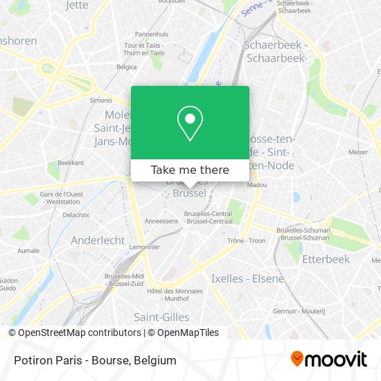 Potiron Paris - Bourse map