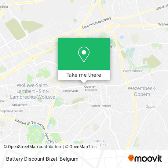 Battery Discount Bizet map