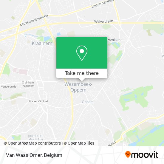 Van Waas Omer map