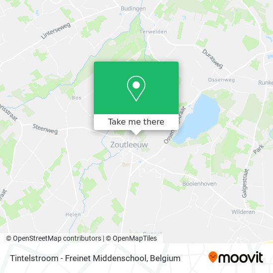 Tintelstroom - Freinet Middenschool map