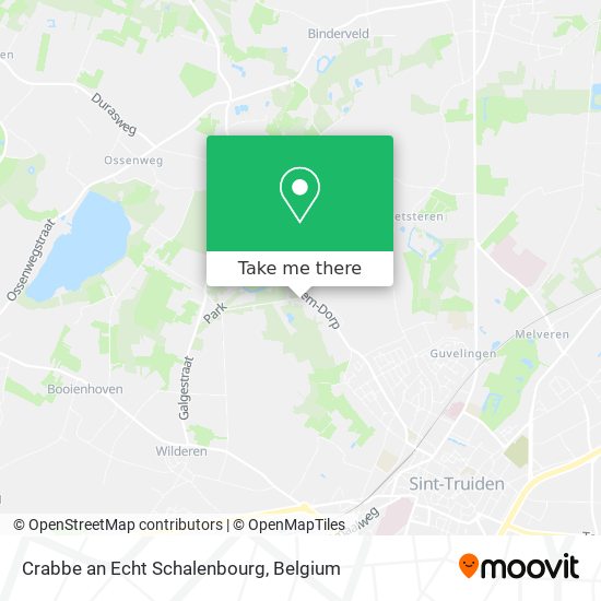 Crabbe an Echt Schalenbourg map