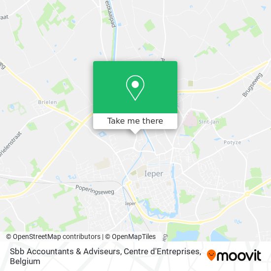 Sbb Accountants & Adviseurs, Centre d'Entreprises map