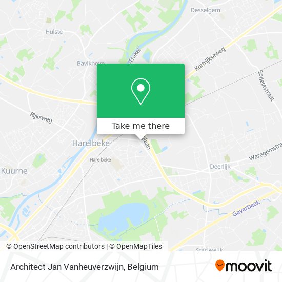 Architect Jan Vanheuverzwijn map