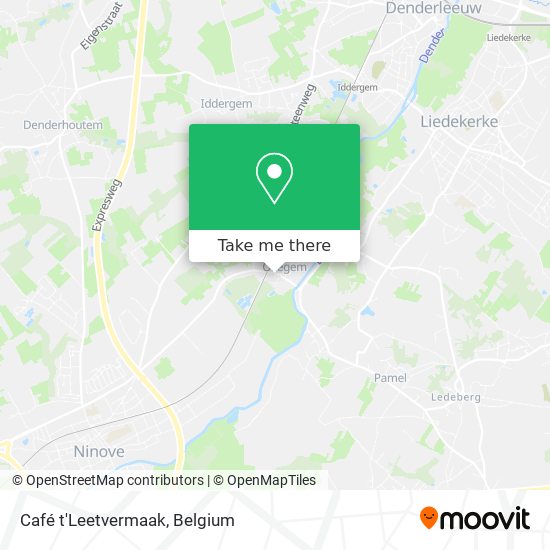 Café t'Leetvermaak plan