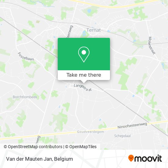 Van der Mauten Jan map
