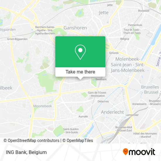 ING Bank map
