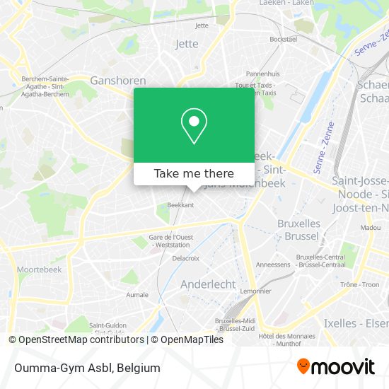 Oumma-Gym Asbl map