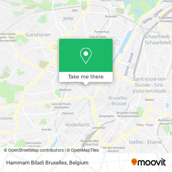 Hammam Biladi Bruxelles plan