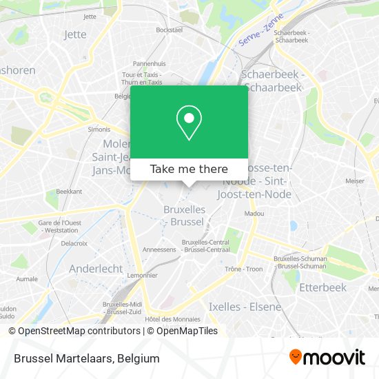 Brussel Martelaars map