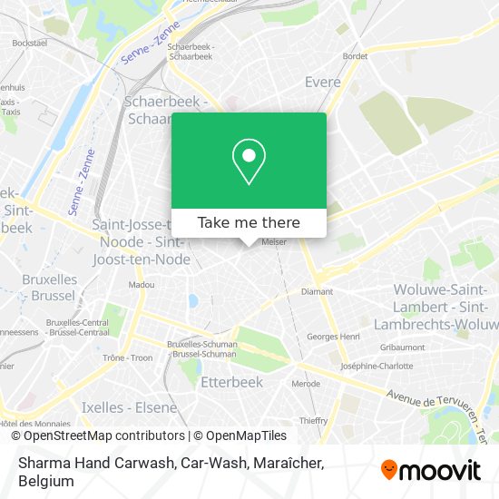 Sharma Hand Carwash, Car-Wash, Maraîcher plan