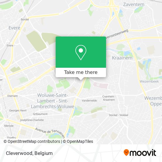 Cleverwood map