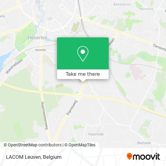 LACOM Leuven map