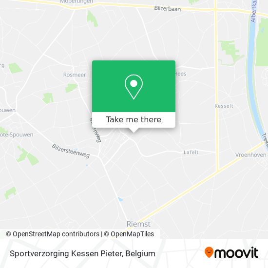 Sportverzorging Kessen Pieter map