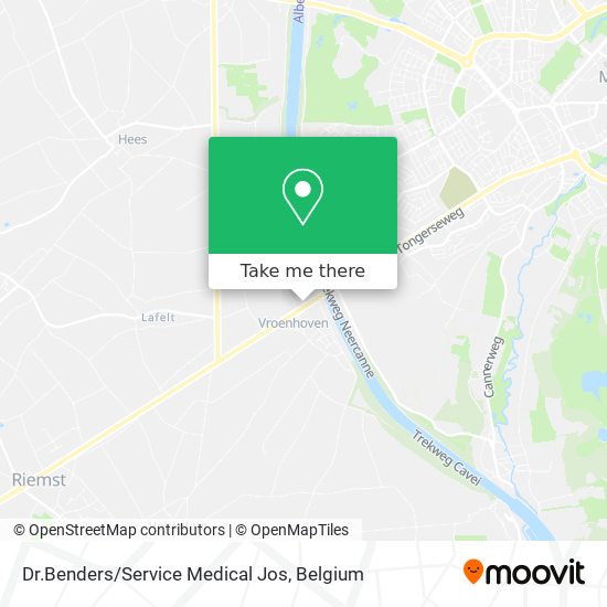 Dr.Benders/Service Medical Jos map