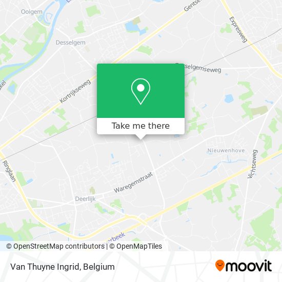 Van Thuyne Ingrid map