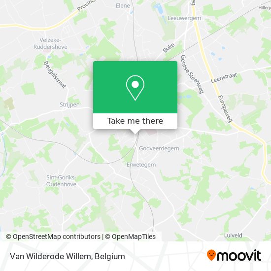 Van Wilderode Willem map