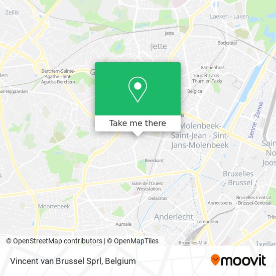 Vincent van Brussel Sprl map