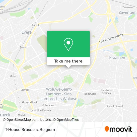 T-House Brussels plan