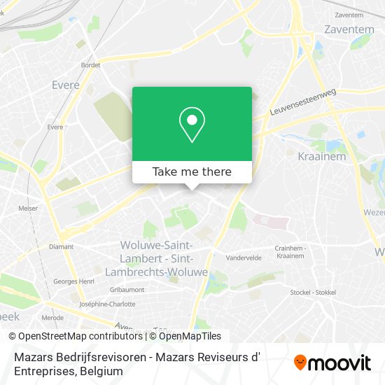 Mazars Bedrijfsrevisoren - Mazars Reviseurs d' Entreprises map