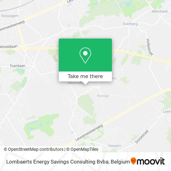 Lombaerts Energy Savings Consulting Bvba map