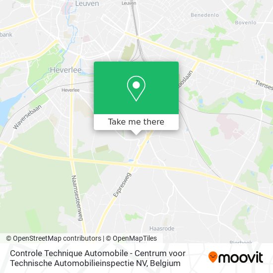 Controle Technique Automobile - Centrum voor Technische Automobilieinspectie NV map