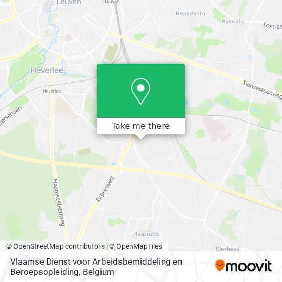 Vlaamse Dienst voor Arbeidsbemiddeling en Beroepsopleiding map