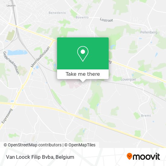 Van Loock Filip Bvba map