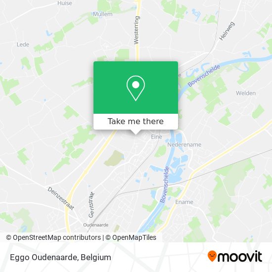 Eggo Oudenaarde map