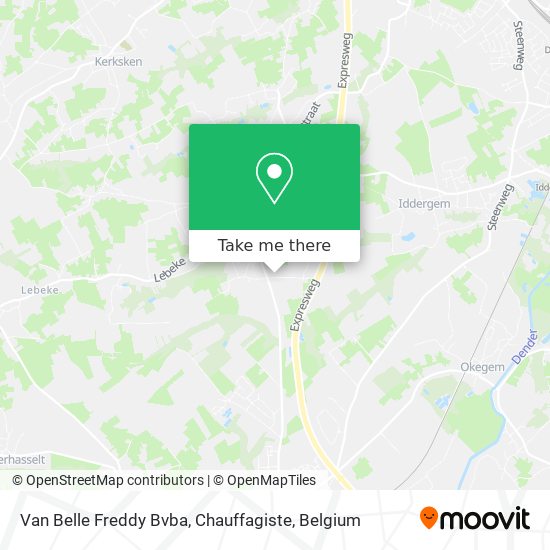 Van Belle Freddy Bvba, Chauffagiste map